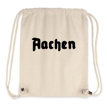 Aachen - Stanley/Stella recycelter Gym Bag - Naturweiß - Vorne