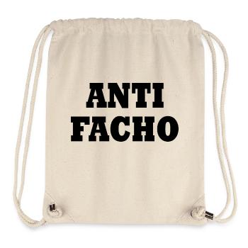 Anti facho - Sac à cordon recyclé Stanley/Stella - blanc naturel - Devant