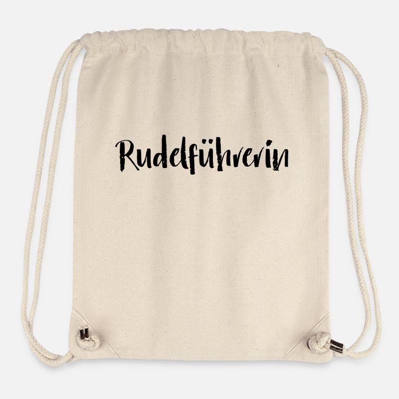Rudelführerin - Stanley/Stella recycelter Gym Bag - Naturweiß