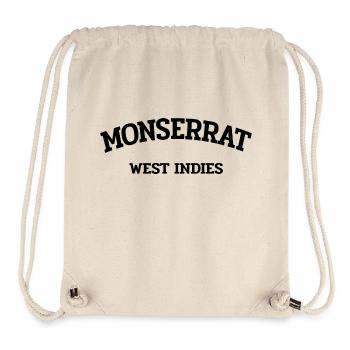 Monserrat - Plymouth - Caribbean - West Indies - Stanley/Stella Recycled Gym Bag - natural - Front
