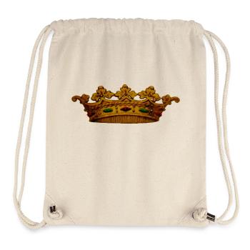 Crown 3 - Sac à cordon recyclé Stanley/Stella - blanc naturel - Devant