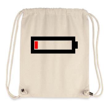 Battery empty - Stanley/Stella Recycled Gym Bag - natural - Front