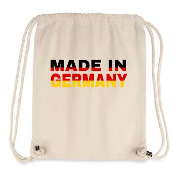 made in Germany - Stanley/Stella recycelter Gym Bag - Naturweiß - Vorne