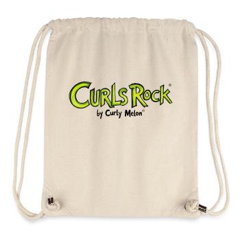 Locken rocken - Stanley/Stella recycelter Gym Bag - Naturweiß - Vorne