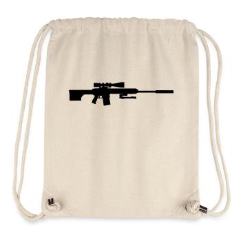 Scharfschütze sniper Gewehr - Stanley/Stella recycelter Gym Bag - Naturweiß - Vorne