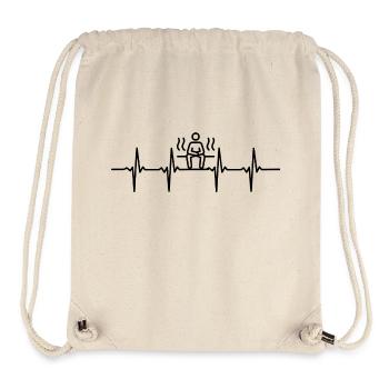 Sauna Wellness Spa - Stanley/Stella Recycled Gym Bag - natural - Front