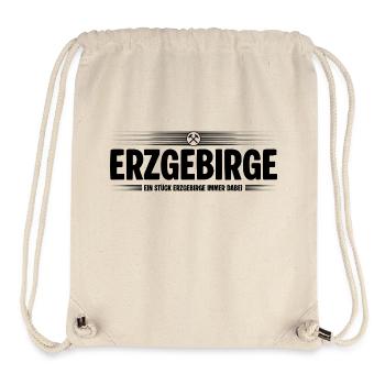 Erzgebirge Heimat immer dabei - Stanley/Stella recycelter Gym Bag - Naturweiß - Vorne