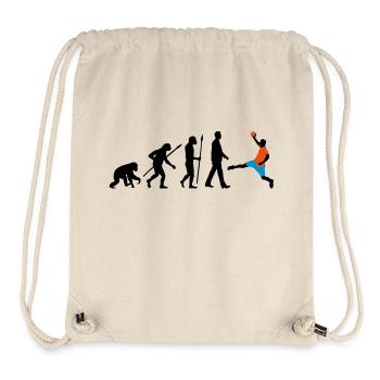 evolution_handball_102012_a_3c - Stanley/Stella recycelter Gym Bag - Naturweiß - Vorne