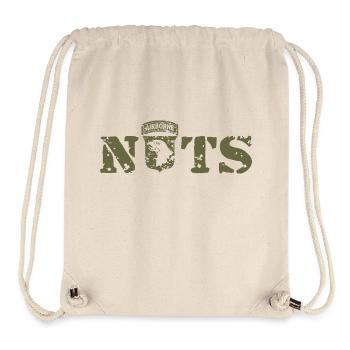 AVM Bastogne NUTS Battle Bulge Battered Bastards - Stanley/Stella recycelter Gym Bag - Naturweiß - Vorne
