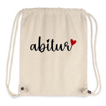 Abitur - Stanley/Stella recycelter Gym Bag - Naturweiß - Vorne