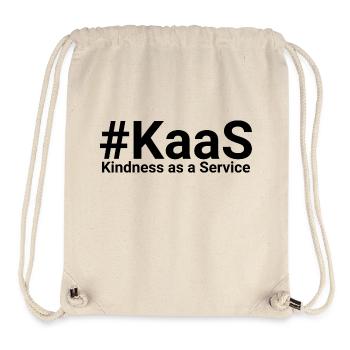 Kindness as a Service SaaS - Stanley/Stella Recycled Gym Bag - natural - Front