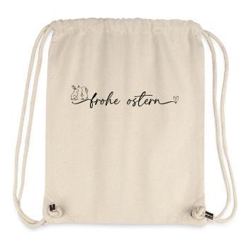 Frohe Ostern 🐰🌸 - Stanley/Stella recycelter Gym Bag - Naturweiß - Vorne