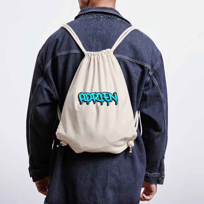 Graffiti first name Adrien Stanley/Stella Recycled Gym Bag