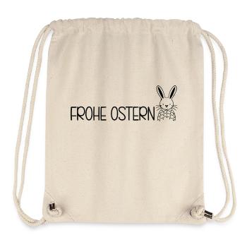 Frohe Ostern 🐰🌸 - Stanley/Stella recycelter Gym Bag - Naturweiß - Vorne