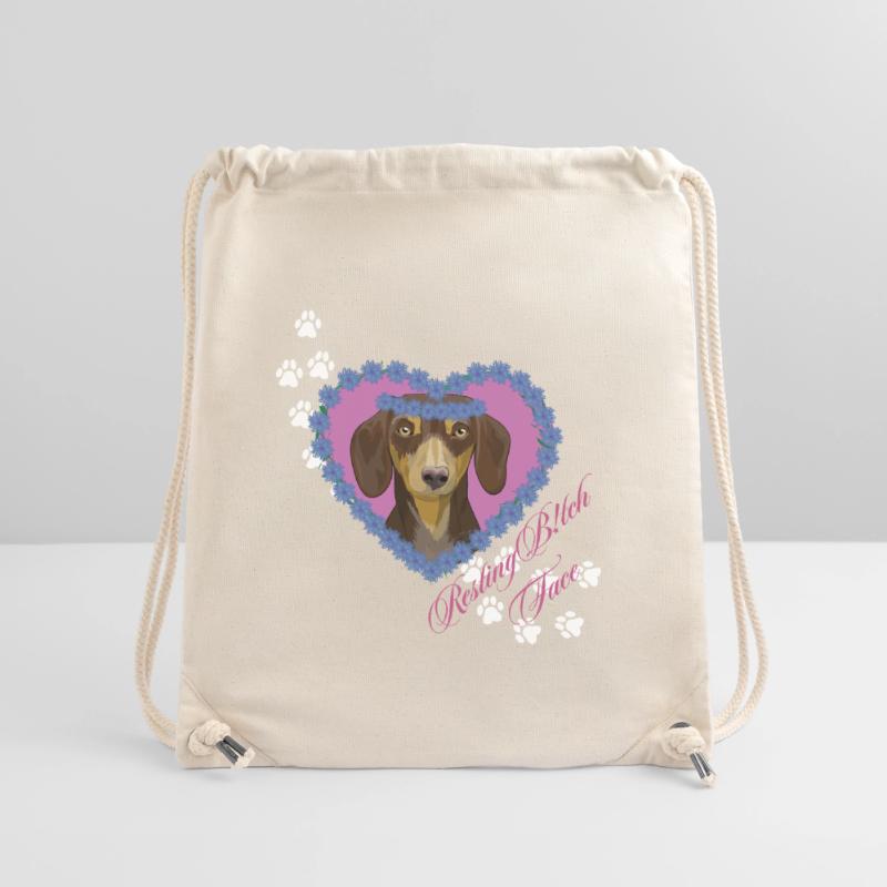 Resting B!tch Face Weenie Stanley/Stella Recycled Gym Bag