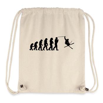 ski evolution - Stanley/Stella recycelter Gym Bag - Naturweiß - Vorne