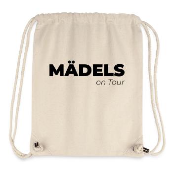 Mädels on Tour - Stanley/Stella recycelter Gym Bag - Naturweiß - Vorne