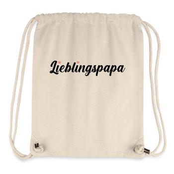 Vater Bester Papa - Stanley/Stella recycelter Gym Bag - Naturweiß - Vorne