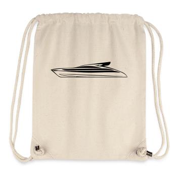 Yacht - Stanley/Stella recycelter Gym Bag - Naturweiß - Vorne