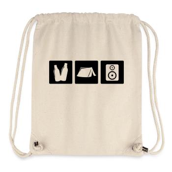 Festival - Stanley/Stella recycelter Gym Bag - Naturweiß - Vorne