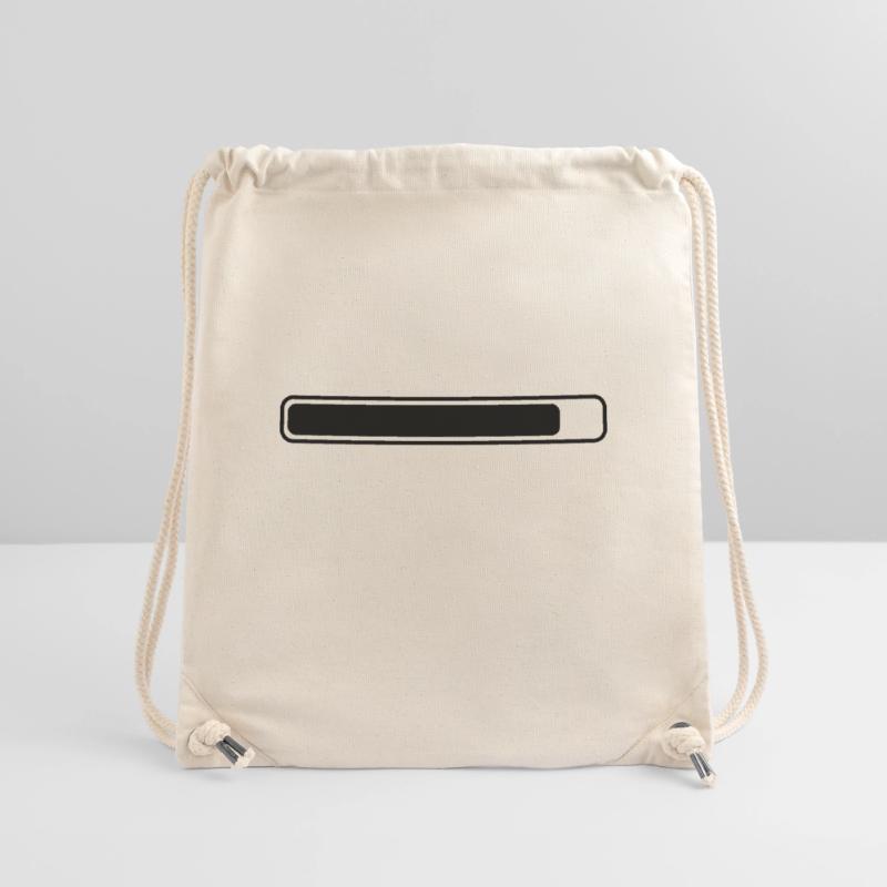 Loading bar rounded throughout almost full Stanley/Stella Recycled Gym Bag
