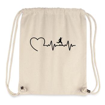 Fußballspieler - Stanley/Stella recycelter Gym Bag - Naturweiß - Vorne