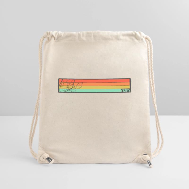 ridm crystalized stripes Stanley/Stella recycelter Gym Bag