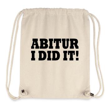 Abitur - Stanley/Stella recycelter Gym Bag - Naturweiß - Vorne