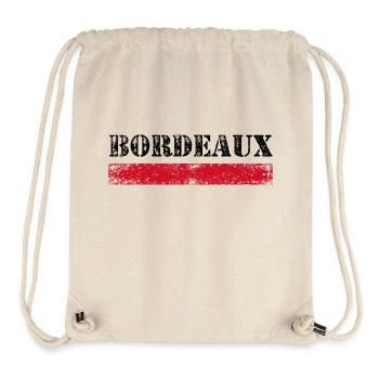 Bordeaux Vintage - Stanley/Stella Recycled Gym Bag - natural - Front