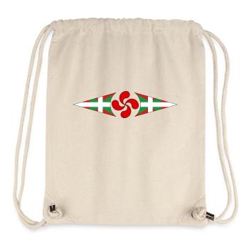 Euskadi (Baskenland) - Stanley/Stella recycelter Gym Bag - Naturweiß - Vorne