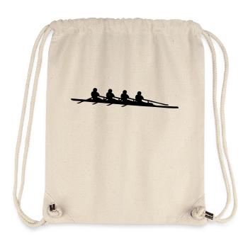 rowing boat 4 Quad scull - Stanley/Stella Recycled Gym Bag - natural - Front