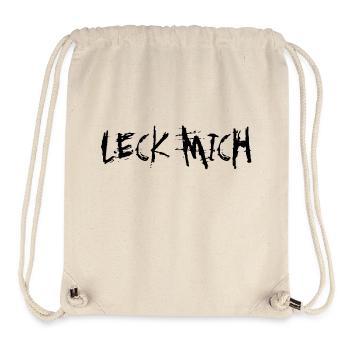 Leck mich - Stanley/Stella recycelter Gym Bag - Naturweiß - Vorne