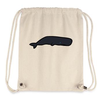 sperm whale - Stanley/Stella Recycled Gym Bag - natural - Front