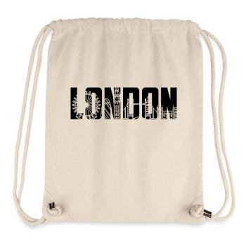 London, England 1 - Stanley/Stella Recycled Gym Bag - natural - Front