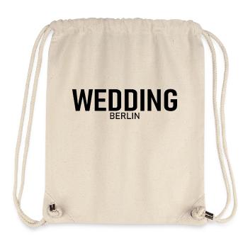 Wedding - Berlin - Deutschland - Stanley/Stella recycelter Gym Bag - Naturweiß - Vorne