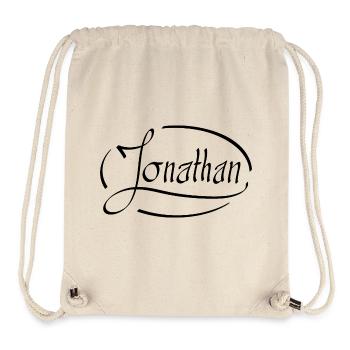 Jonathan - Stanley/Stella recycelter Gym Bag - Naturweiß - Vorne