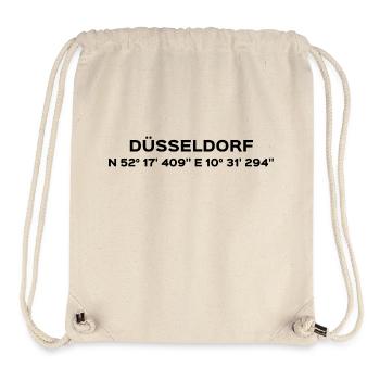 Dusseldorf - Stanley/Stella Recycled Gym Bag - natural - Front