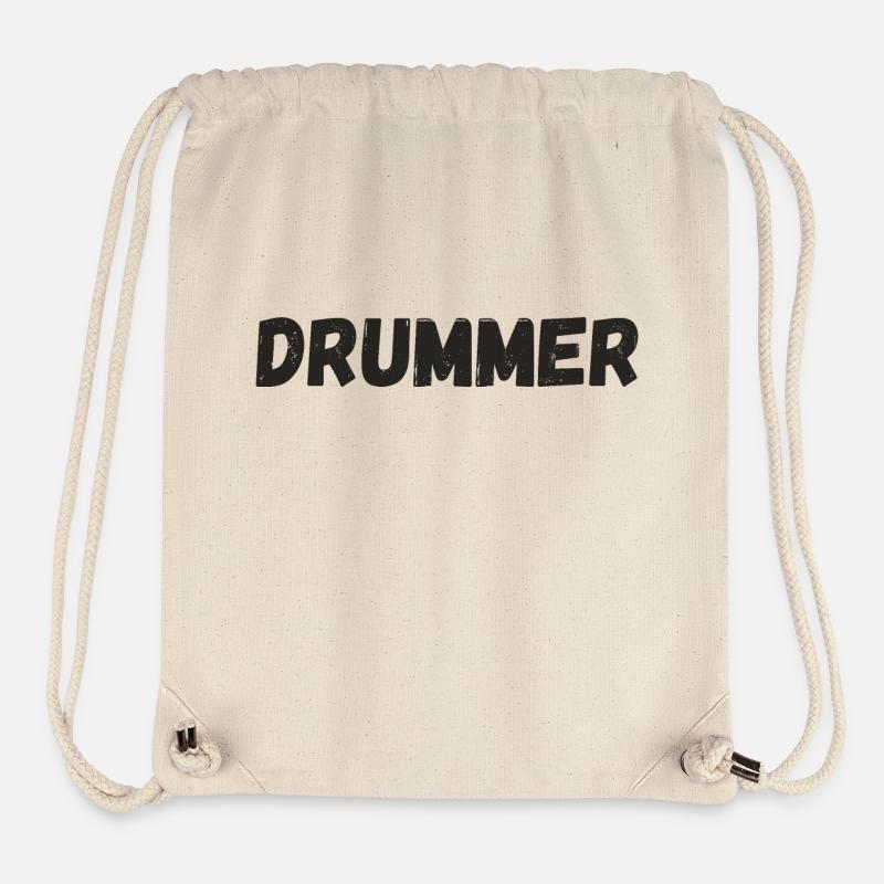 Batteur - Sac à cordon recyclé Stanley/Stella - blanc naturel