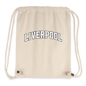 Liverpool logo: British collegiate design - Stanley/Stella Recycled Gym Bag - natural - Front