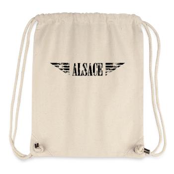 T-shirt Alsace Force - Stanley/Stella recycelter Gym Bag - Naturweiß - Vorne