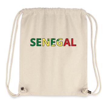 Flag of Senegal - Stanley/Stella Recycled Gym Bag - natural - Front