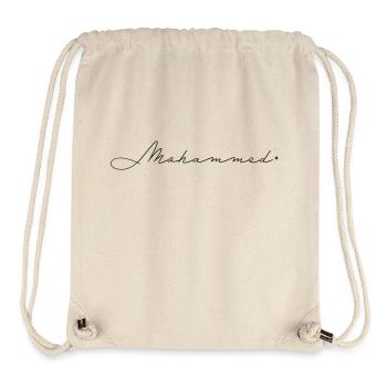 Name: Mohammed - Stanley/Stella Recycled Gym Bag - natural - Front