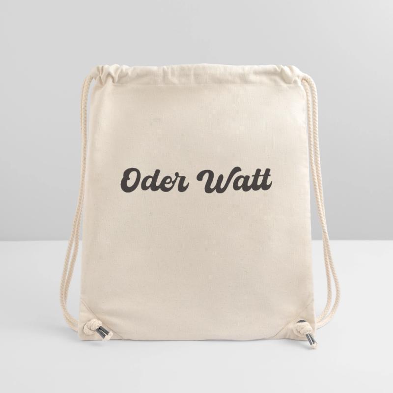 "Oder Watt" slogan from the Ruhr area Stanley/Stella Recycled Gym Bag