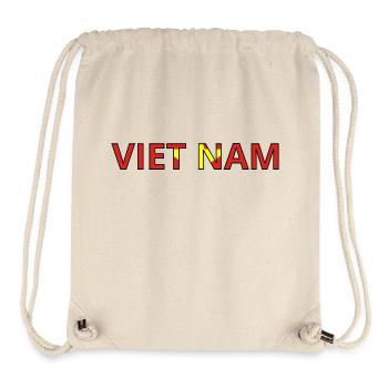 Flag of Vietnam - Stanley/Stella Recycled Gym Bag - natural - Front