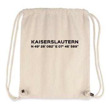 Kaiserslautern - Stanley/Stella Recycled Gym Bag - natural - Front