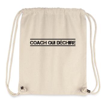 Coach Wer - Stanley/Stella recycelter Gym Bag - Naturweiß - Vorne