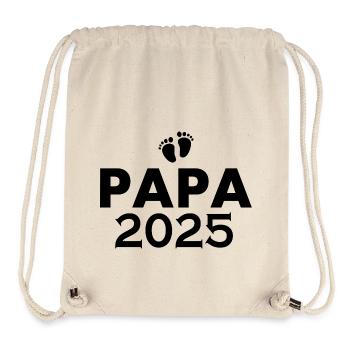 Papa 2025 - Stanley/Stella recycelter Gym Bag - Naturweiß - Vorne