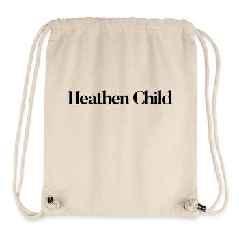 Heathen Child Aesthetic Gothic Rebellious - Stanley/Stella Recycled Gym Bag - natural - Front
