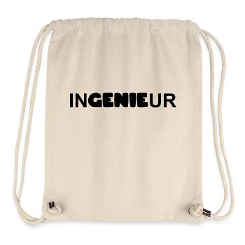 Ingenieur = Genie - Stanley/Stella recycelter Gym Bag - Naturweiß - Vorne