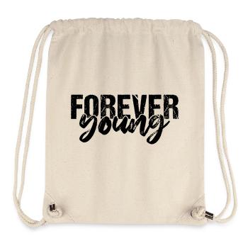 Forever Young - Stanley/Stella Recycled Gym Bag - natural - Front